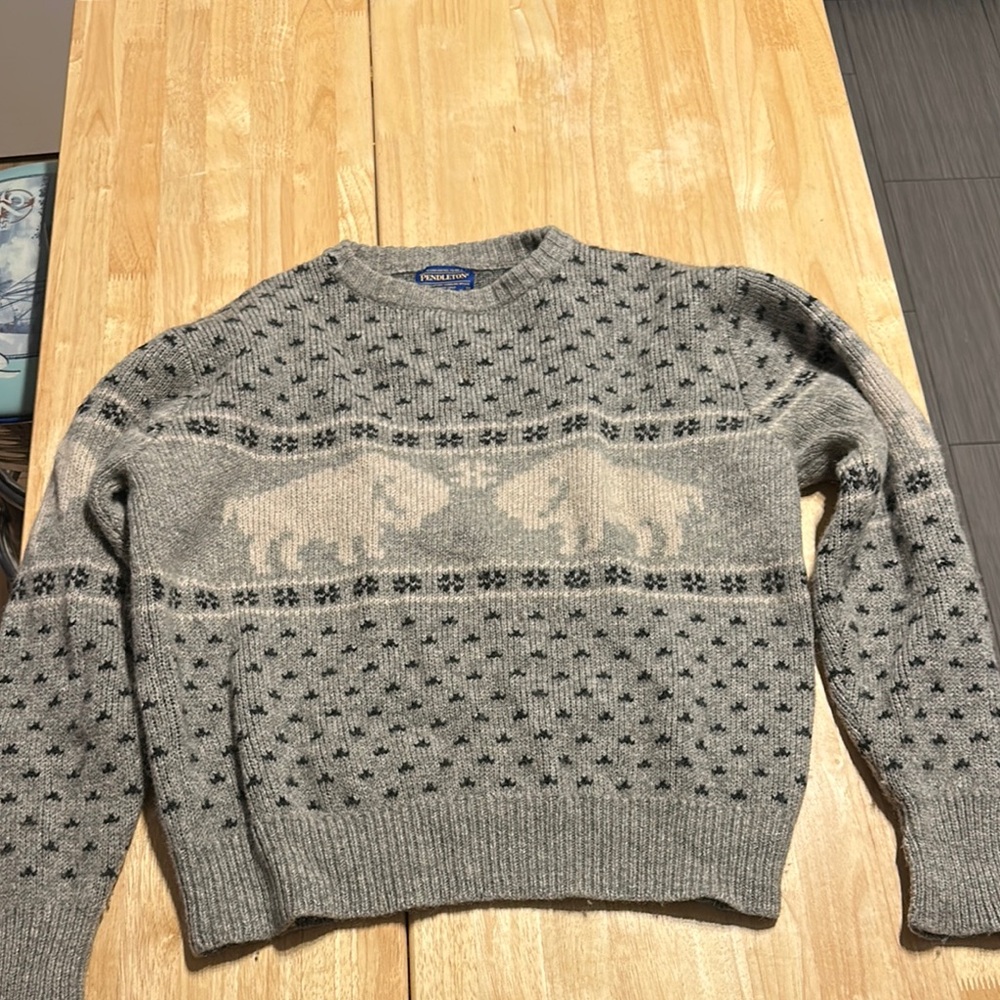 VINTAGE BUFFALO PENDLETON SWEATER